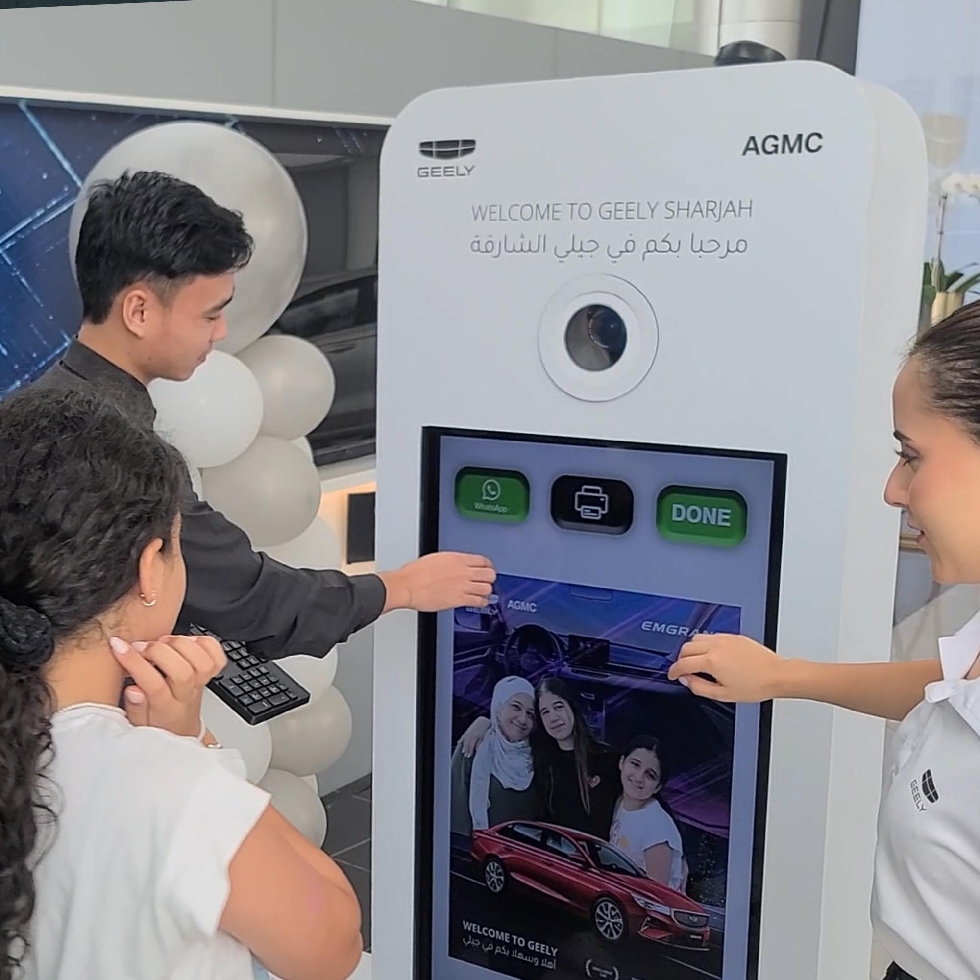 TRANSPORT GUESTS ANYWHERE! CUSTOM BACKDROPS & INSTANT PRINTS. PERFECT FOR BRAND EVENTS & WEDDINGS IN DUBAI.