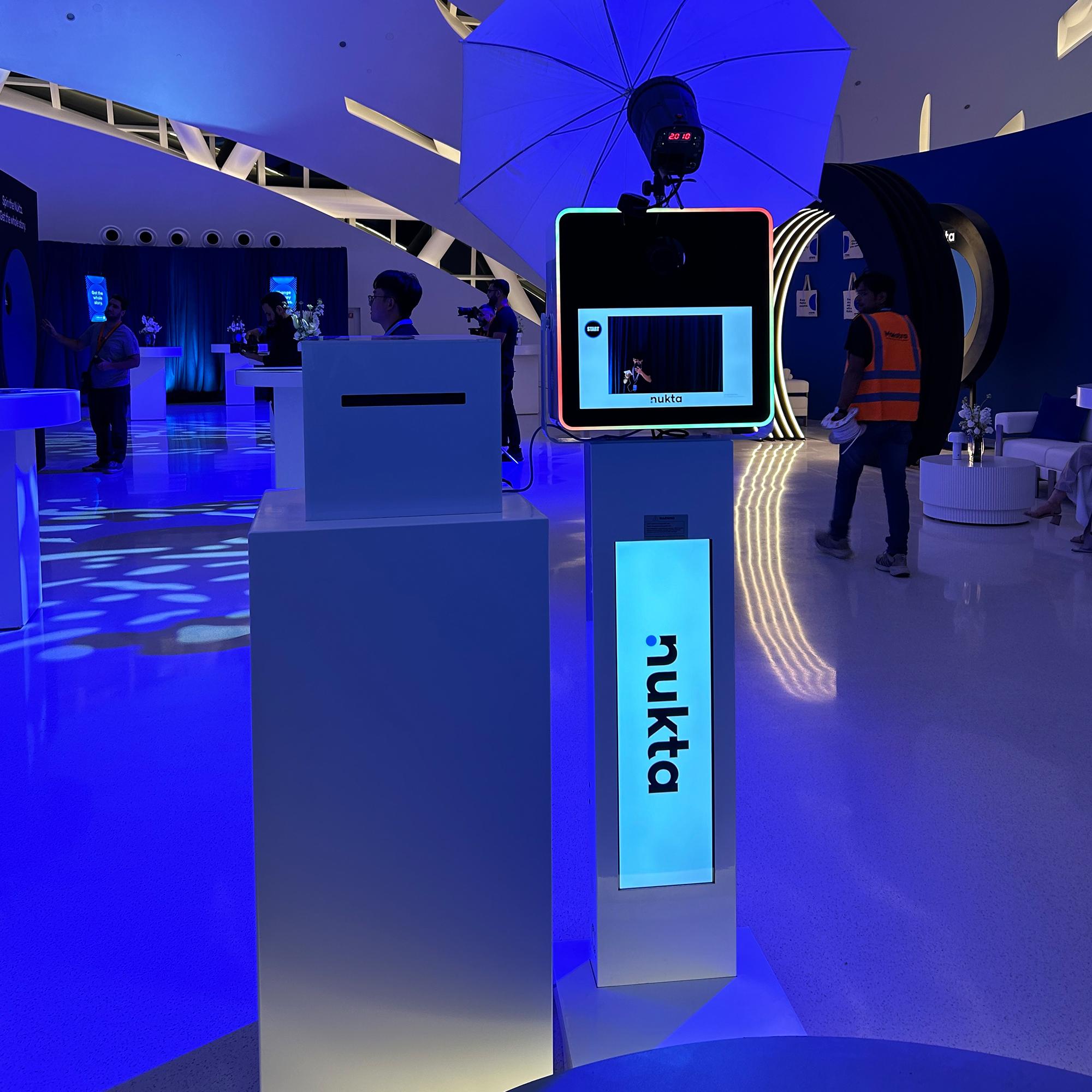 ELEVATE YOUR EVENT WITH OUR MINI PHOTO BOOTH & LED TV! DISPLAY YOUR BRAND SEAMLESSLY + UNLIMITED PRINTS. PERFECT FOR DUBAI EVENTS. BOOK THIS COMPACT SOLUTION NOW!