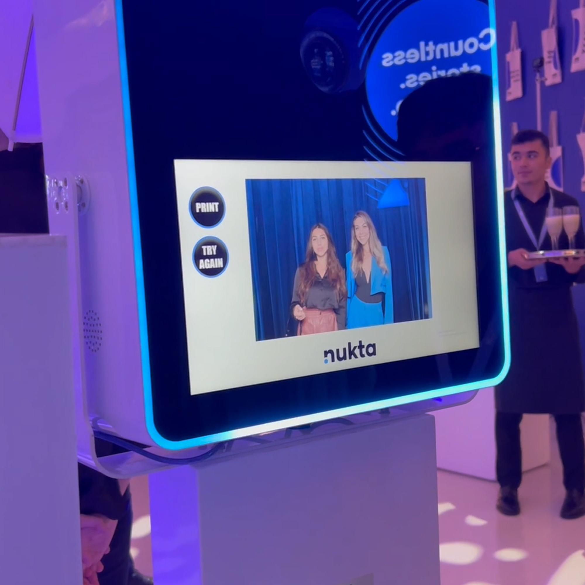 ELEVATE YOUR EVENT WITH OUR MINI PHOTO BOOTH & LED TV! DISPLAY YOUR BRAND SEAMLESSLY + UNLIMITED PRINTS. PERFECT FOR DUBAI EVENTS. BOOK THIS COMPACT SOLUTION NOW!