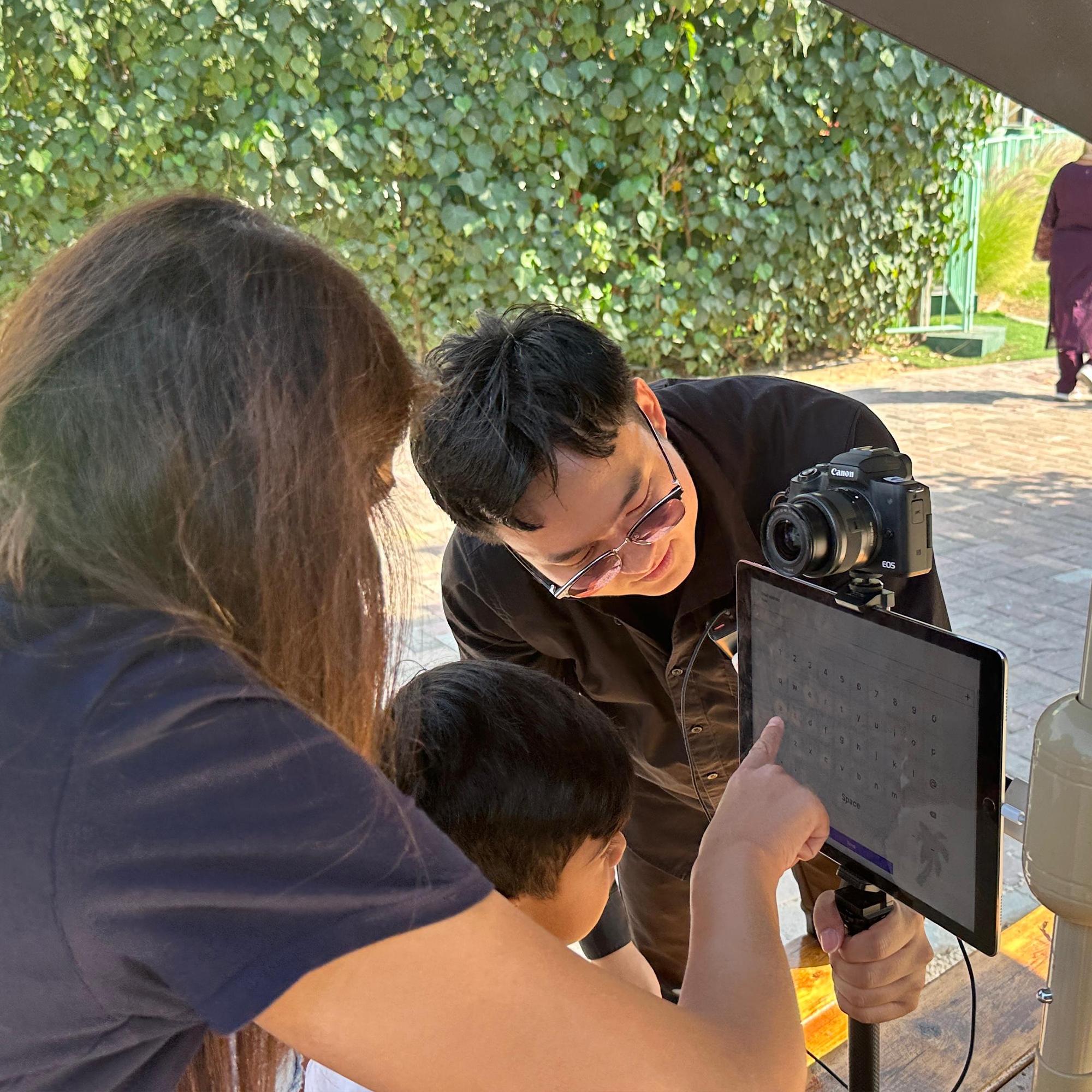 CAPTURE SPONTANEOUS MOMENTS WITH OUR ROAMING PHOTO BOOTH! MOVES THROUGH YOUR EVENT FOR UNIQUE CANDID SHOTS. INSTANT PRINTS & DIGITAL SHARING. BOOK NOW IN DUBAI